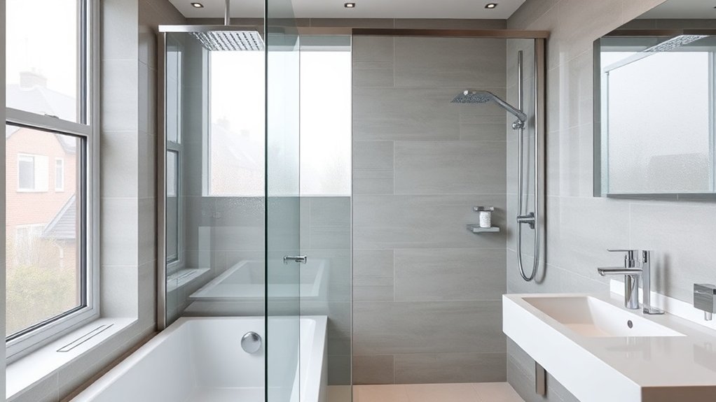 Semi-Frameless Shower Screens Chesham