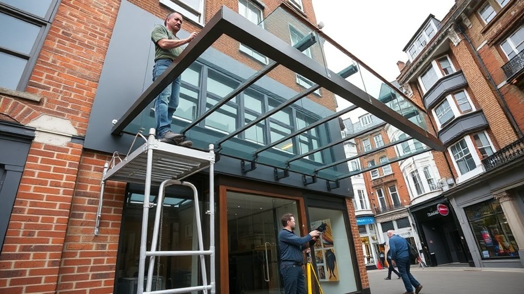Shopfront Canopy Chesham