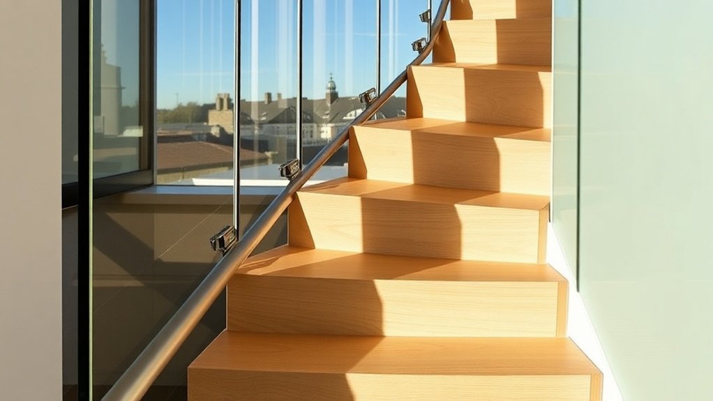 Staircase Glass Panels Chesham